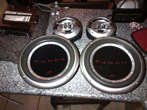 Rockford Fosgate sound system in excellent condition.