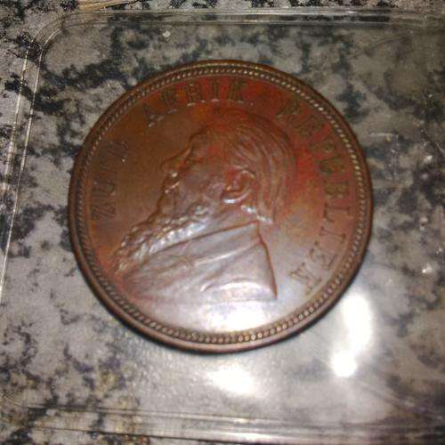ZAR 1892 1 PENNY