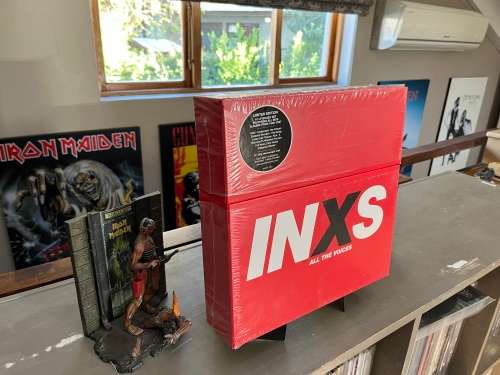 INXS - All The Voices vinyl record boxset ( NM )