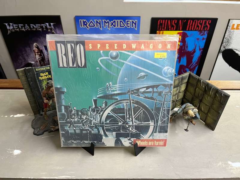 REO Speedwagon - Wheels Are Turnin vinyl record (VG+)