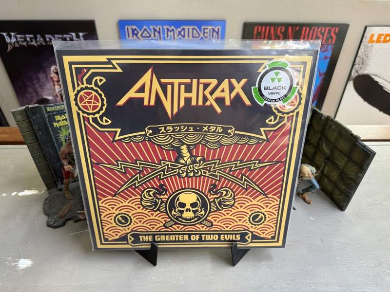 Anthrax - The Greater of Two Evils vinyl record ( NM )