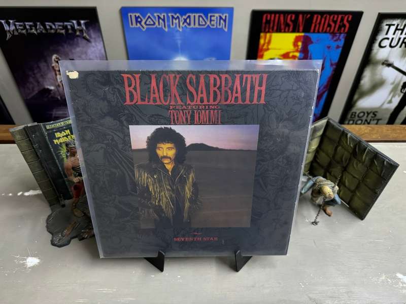 Black Sabbath - ( feat Tony Iommi ) Seventh Star vinyl record  ( VG+)