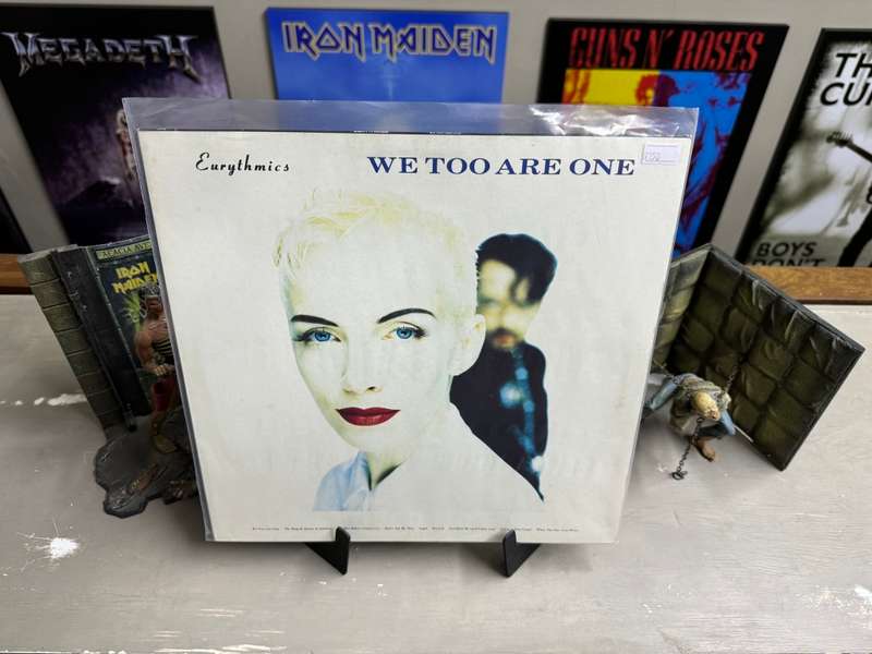 Eurythmics - We Too Are One vinyl record  ( VG+)