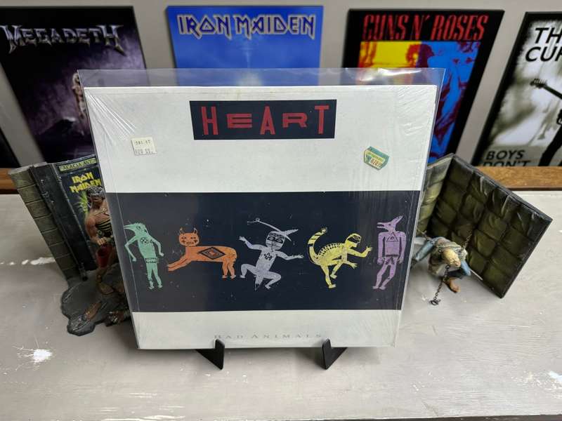 Heart - Bad Animals vinyl record  ( VG+)