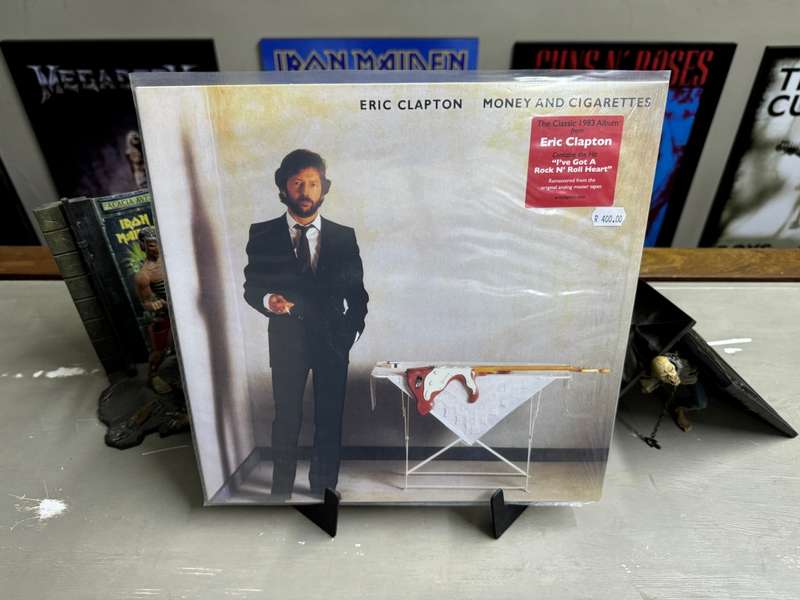 Eric Clapton - Money and Cigarettes vinyl record ( NM )