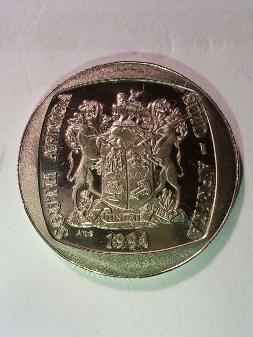 1994 Presidential Inauguration R5 ( ONE STEP ) ( UNC ) ( VERY VERY RARE COIN )