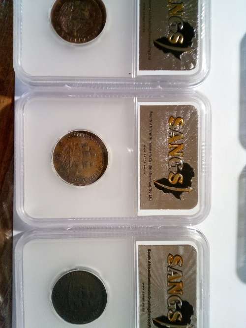 1940`s 1/2 p COINS ( ALL GRADED )( PF and MS )