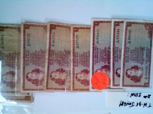 REP of SOUTH AFRICA  banknotes ( 276 notes )