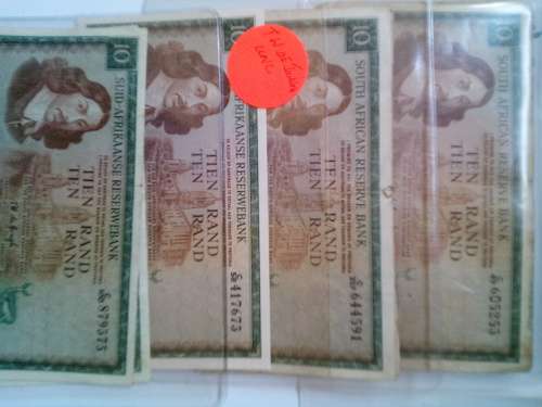 REP of SOUTH AFRICA  banknotes ( 276 notes )