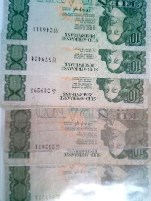 REP of SOUTH AFRICA  banknotes ( 276 notes )