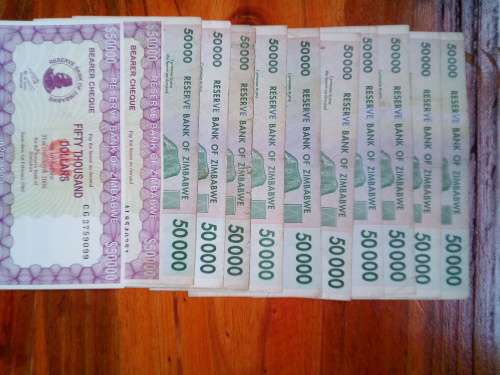 Zimbabwe Banknotes x 207