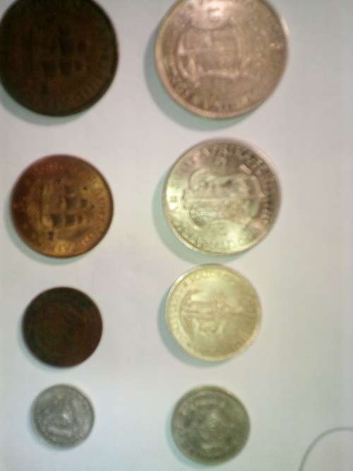 1942 South Africa Set of Coins ( coins as per pic )