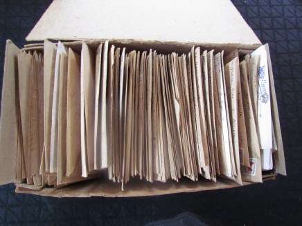 WOW!!! BOX with 102 x RSA envelopes - RSA STAMPS - most MNH  -see pics