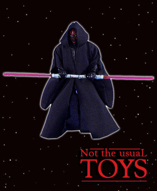 Star Wars: Darth Maul with Fabric Robe loose!!!