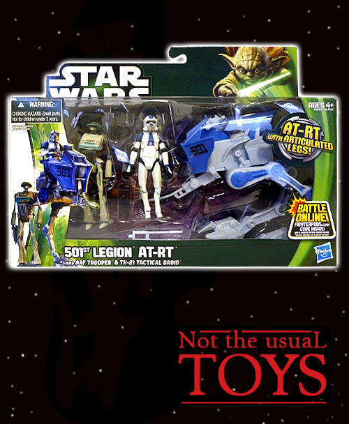 Star Wars, 501st Legion AT RT + 2 Figures!!!!!