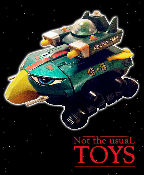 Vintage Gatchaman G5 (G Force / Battle of the Planets) Hound Tank Diecast toy!!!!