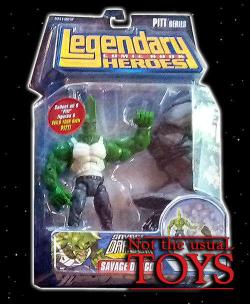 Legendary Comic Book Heroes: Savage Dragon (Variant) sealed in box!!!