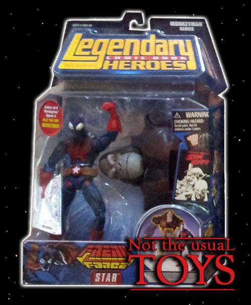 Legendary Comic Book Heroes: Star sealed in box!!!