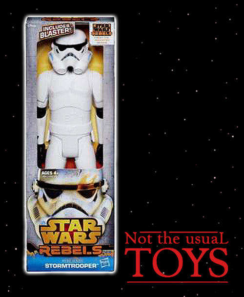 Star Wars Rebels: 12" Stormtrooper, new Mint on Card!!!!!