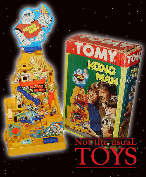 Vintage TOMY Kong Man (Vertical Pinball), a piece of Toy History!!!