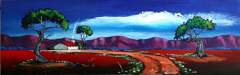 CRAZY R1!!! Original Stella Pelser - "Boland - Plaaspad" - 475 x 150