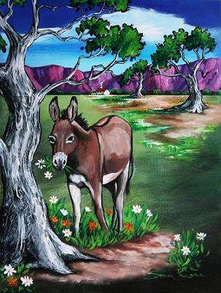 CRAZY R1!!! Original Stella Pelser - "Boland - Donkie!" - 400  x 300