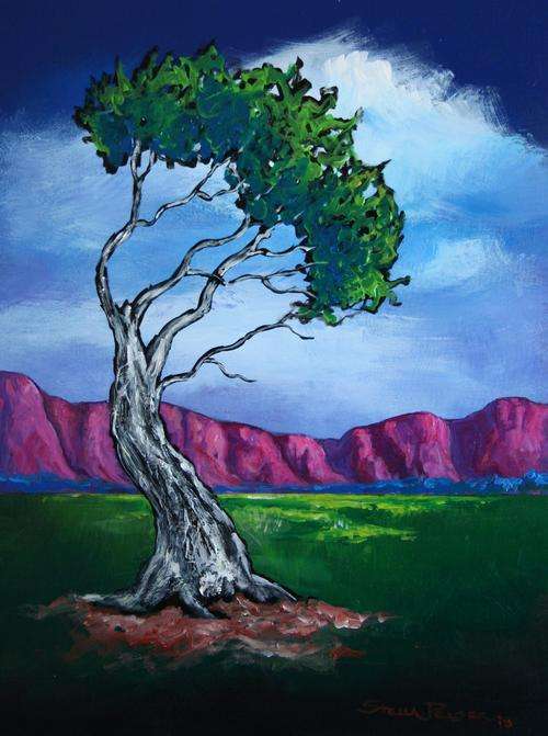 - INVESTMENT ART -Original Stella Pelser (1976-) "Boland - Gewortel in my Land! " 400 x 300