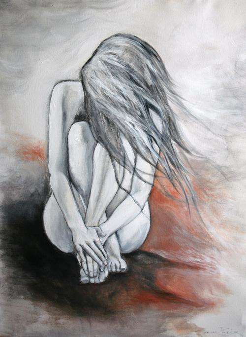 !!! Investment Artwork - Original Stella Pelser (1976-) on Canvas!!!  "Solace" - 800 x 600mm