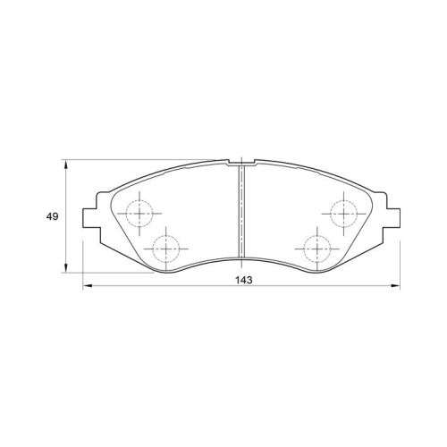 SUREBRAKE Brake Pads E/mL/63