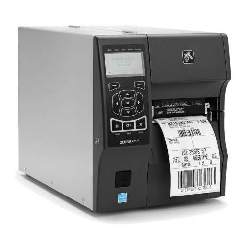 Zebra ZT410 Industrial Label Printer with 4-inch Print Width (ZT400 Series)