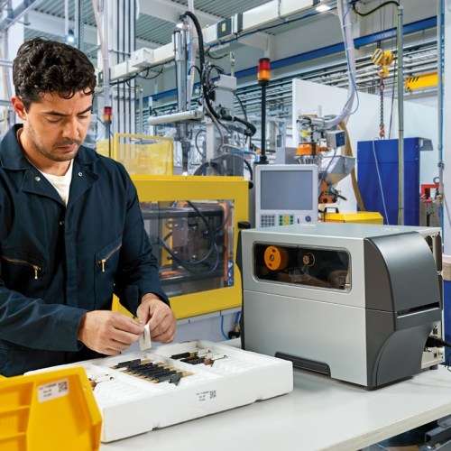 Zebra ZT410 Industrial Label Printer with 4-inch Print Width (ZT400 Series)