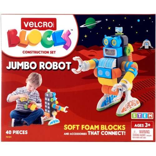 Velcro Blocks Construction Set-Jumbo Robot