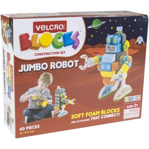 Velcro Blocks Construction Set-Jumbo Robot