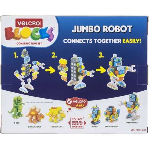 Velcro Blocks Construction Set-Jumbo Robot