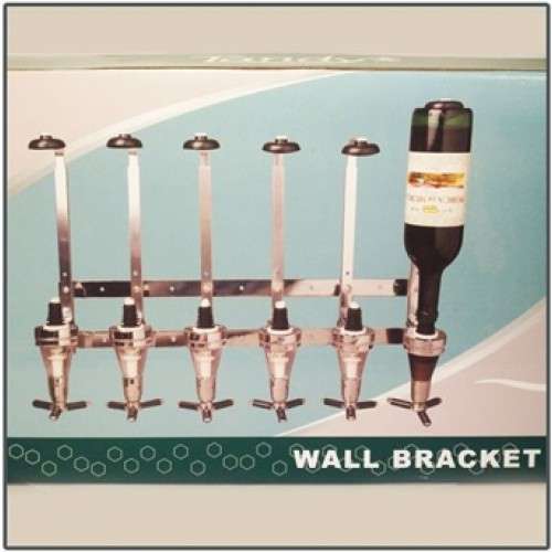 Wall Bracket with Six Optic Dispenser