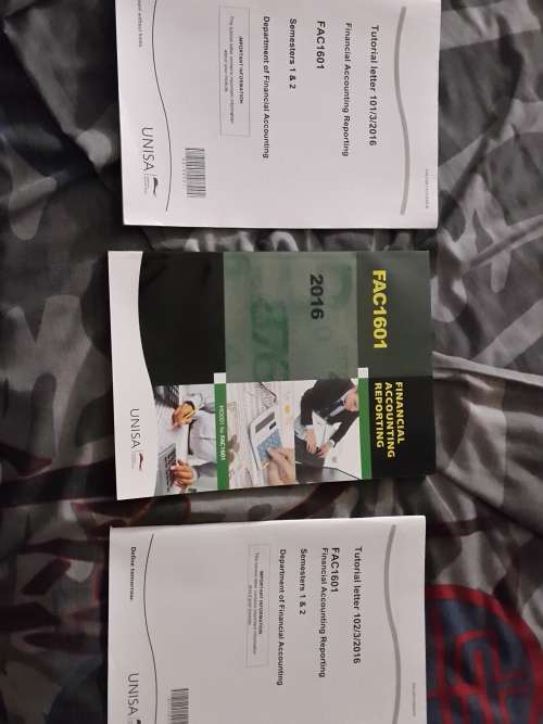 Unisa FAC1601 Study Guide and Tutorial Letter