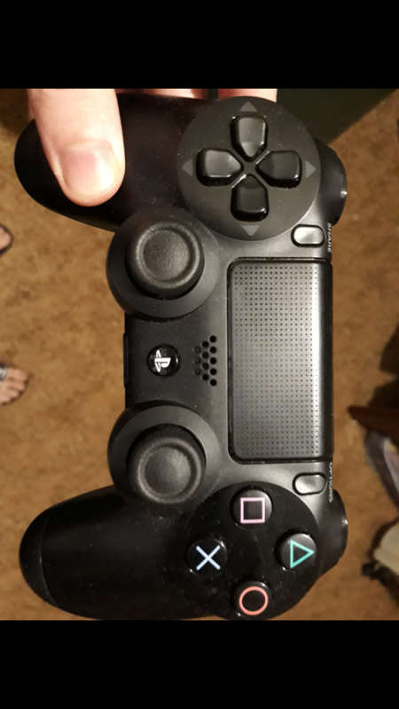 PS4 with controller (Playstation 4)