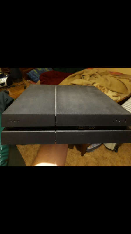 PS4 with controller (Playstation 4)