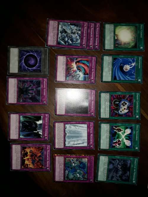 Yu Gi Oh Emperor of Darkness structure deck with additional cards