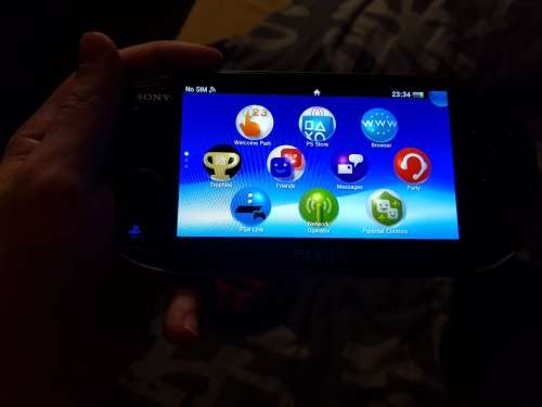 PS Vita with 16GB memory card