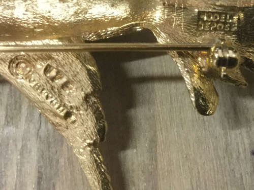 Carven Paris Rare Valuable Antique Designer Brooch Collectors House of Carven Numbered 175 ModelsnCo