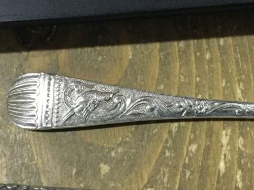 Solid Magnificient Hallmarked set. Almost 165 Grams Solid Silver Valued R5950