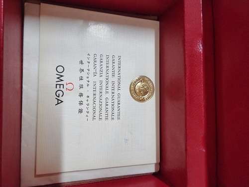 Omega Constellation Collectors Box and all Papers.