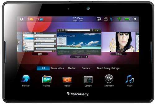 WOW "Blackberry Playbook" P100 1 week old BASICALLY BRAND NEW COVER BOX Etc complete