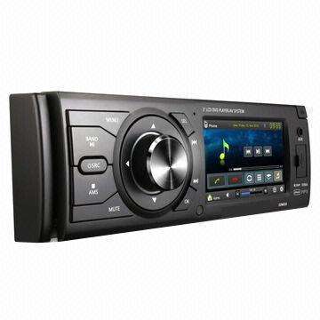 In Dash car DVD audio player