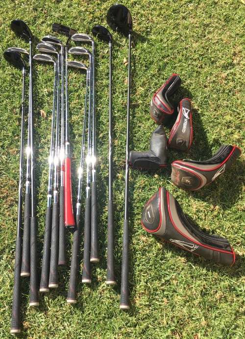 Seve Ballesteros MD Golf set complete with bag & cart