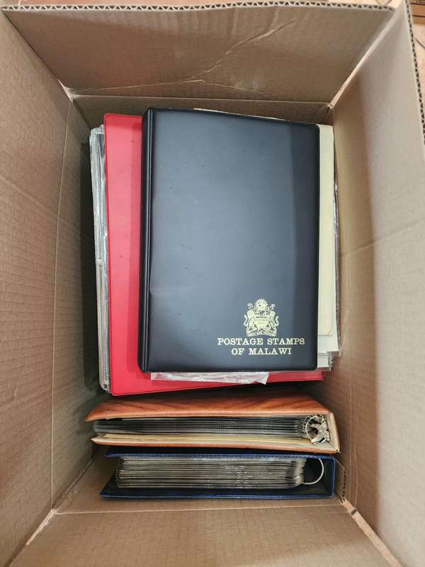 BULKLOT big lot of 9 FDC albums in good condition with covers inside
