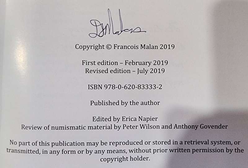 Kruger`s Gold by Francois Malan signed by author