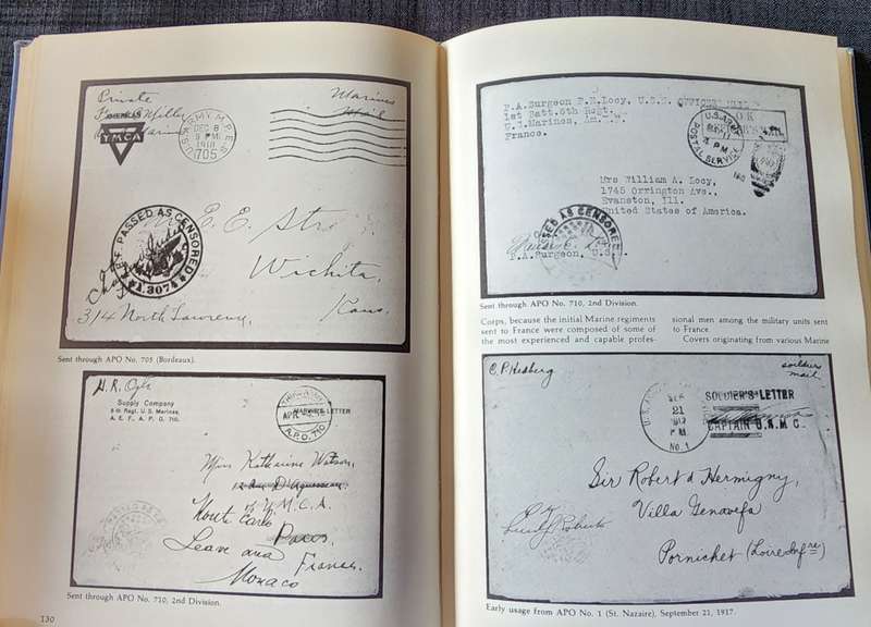 The Postal History of the AEF 1917-1923 by War Cover club