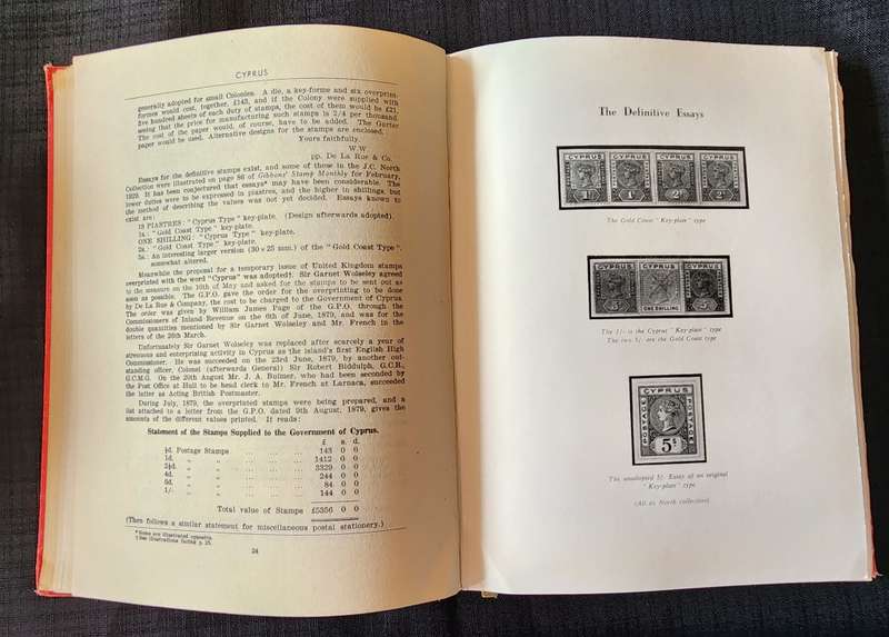 Cyprus it`s postal history and postage stamps by W.T.F Castle